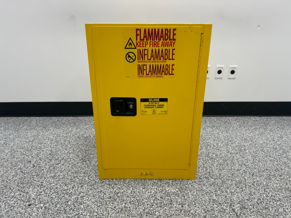 Image of ULINE 12 Gallon Flammable Liquid Storage Cabinet